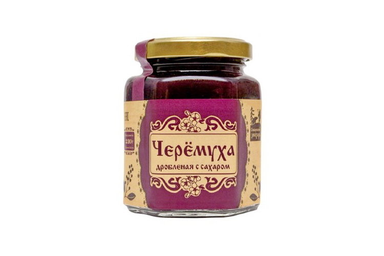 Черемуха дробленая с сахаром